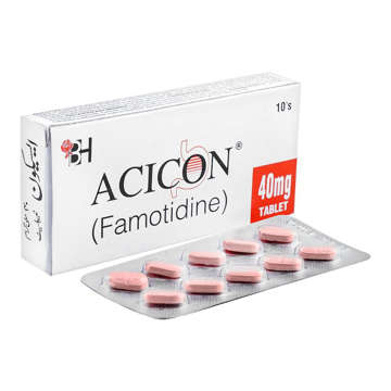 Picture of Acicon 40mg Tab 10x1s